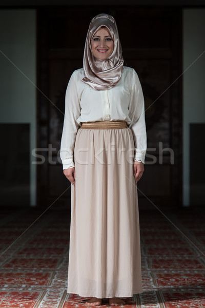 Portrait Of Young Muslim Woman Stock photo © Jasminko
