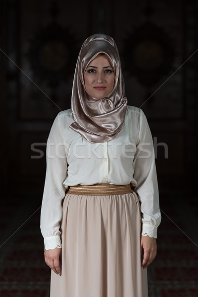 Portrait Of Young Muslim Woman Stock photo © Jasminko