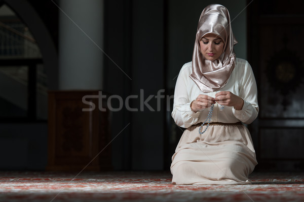 Prayer At Mosque Stock photo © Jasminko