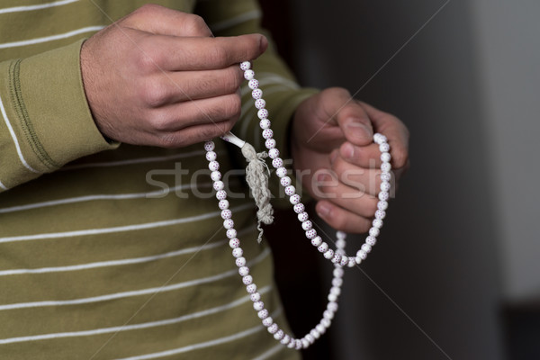 Prayer Using Rosary Stock photo © Jasminko