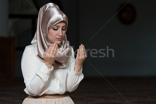 Prayer At Mosque Stock photo © Jasminko