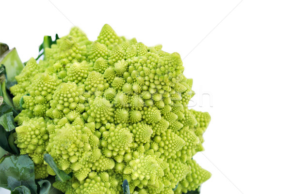Romanesco broccoli or Roman cauliflower Stock photo © javiercorrea15