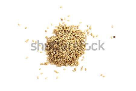 Szezámmag termény virág kicsi Stock fotó © javiercorrea15