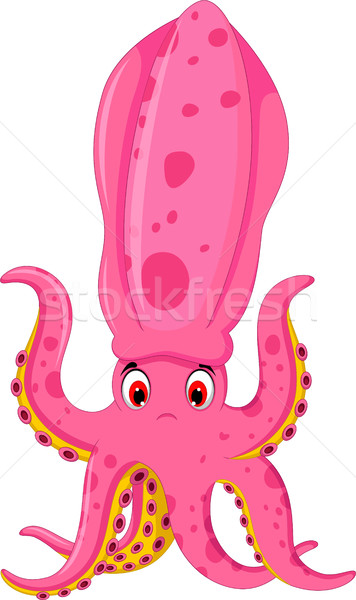 funny calamari squid for you design Stock photo © jawa123