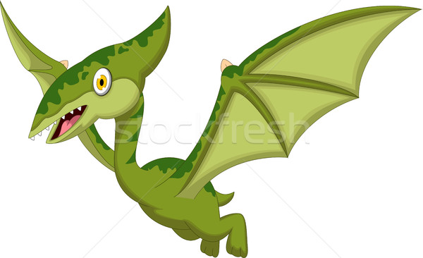 pterodactyl cartoon for you design Stock photo © jawa123