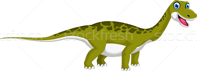 Cute dinosaur cartoon Stock photo © jawa123