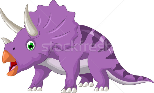 Dinosaur Triceratops cartoon Stock photo © jawa123