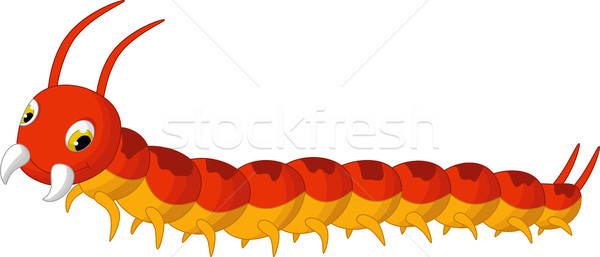 centipede cartoon posing Stock photo © jawa123