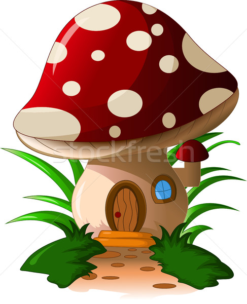 mushroom house Stock photo © jawa123