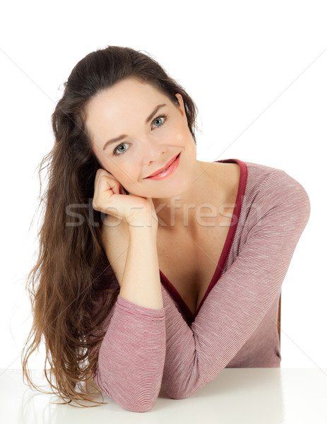 Portrait of attractive young female Stock photo © jaykayl