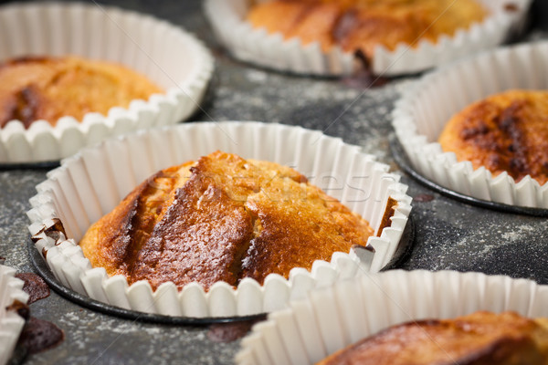 Homemade fresh muffins Stock photo © jaykayl