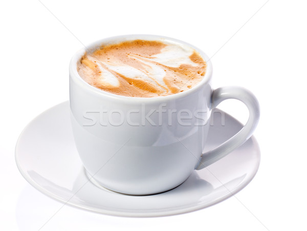 Delicious cup of cappuccino or macchiato Stock photo © jaykayl