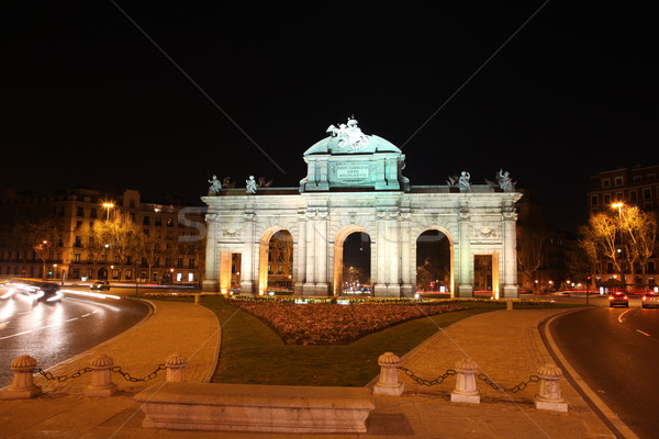 Alcala Gate - Madrid Spain Stock photo © jeayesy