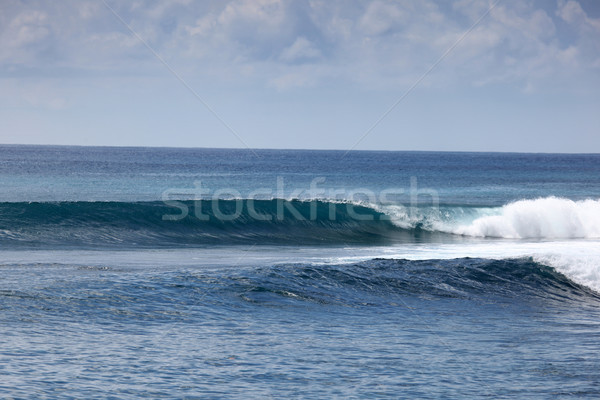 Onda Indonesia poco profondo blu Foto d'archivio © jeayesy