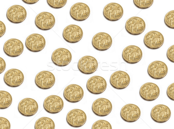 Australian Dollar Coins Stock photo © jeayesy