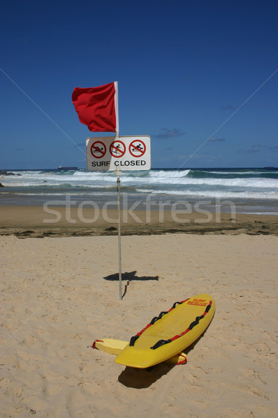 Beach closed Stock photo © jeayesy