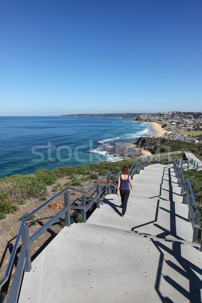 Newcastle Coastal Walkway Stock photo © jeayesy