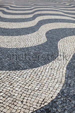 Portuguese Cobblestones Stock photo © jeayesy