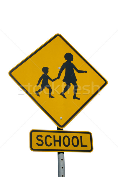 school sign Stock photo © jeayesy