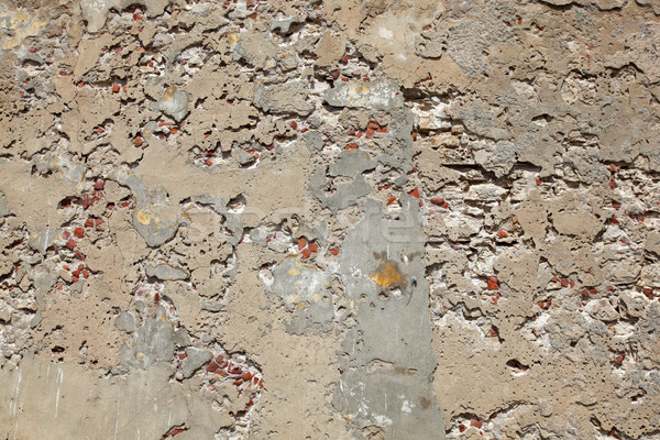 crumbling concrete wall Stock photo © jeayesy