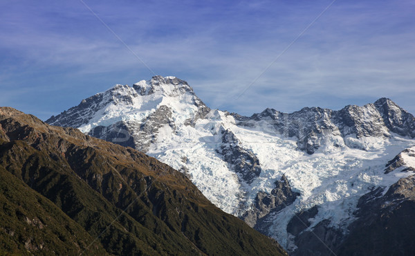 Stockfoto: New · Zealand · zuidelijk · alpen · kok · dorp