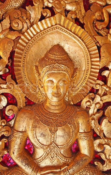 Buddhist Temple detail Stock photo © jeayesy
