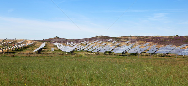 Stock photo: Solar Power Station