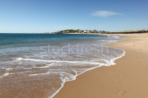Nobbys Beach - Newcastle Australia Stock photo © jeayesy