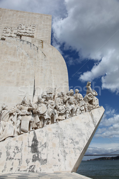 Stock photo: Lisbon monument