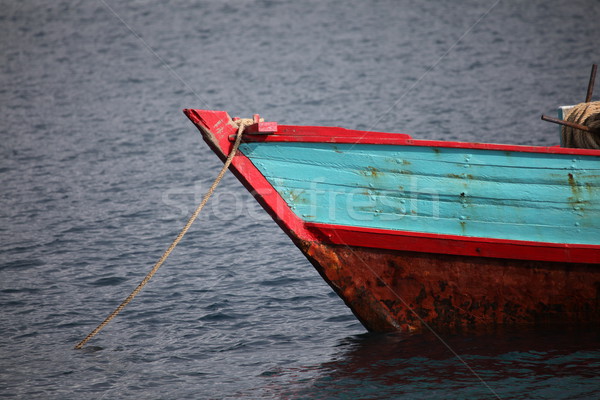 Ship bow - Mentawai Islands Indonesia Stock photo © jeayesy