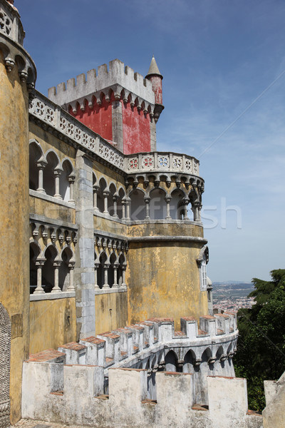 Palacio de Pena - Sintra Portugal Stock photo © jeayesy