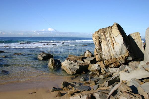 Rocky coastline Stock photo © jeayesy