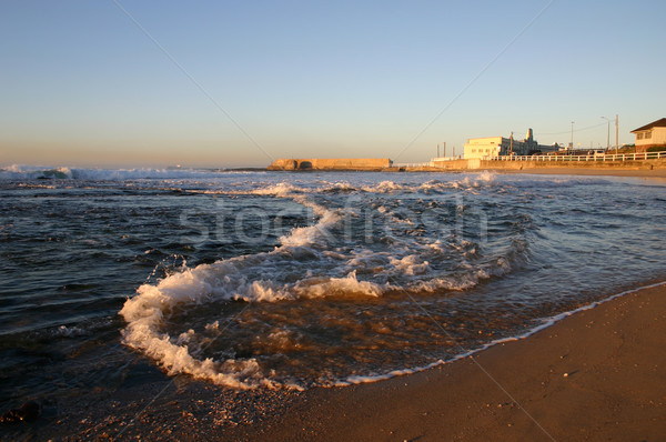 Early morning Newcastle Australia Stock photo © jeayesy