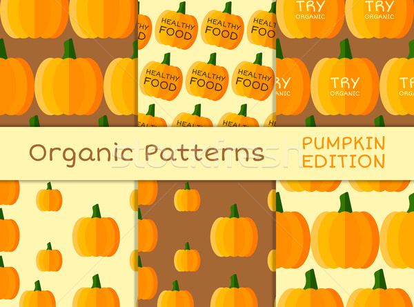Organic Seamless Pattern Collection.  Stock photo © JeksonGraphics