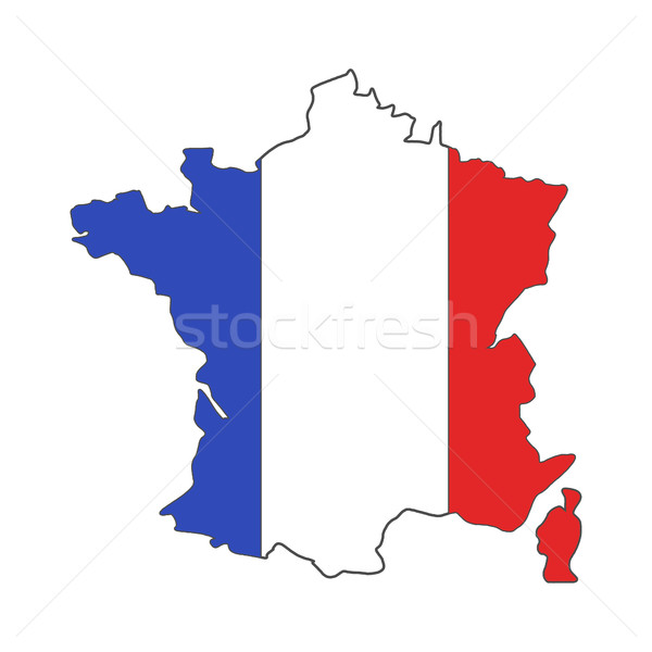 Stock foto: Frankreich · Euro · Meisterschaft · 2016 · Flagge · Design