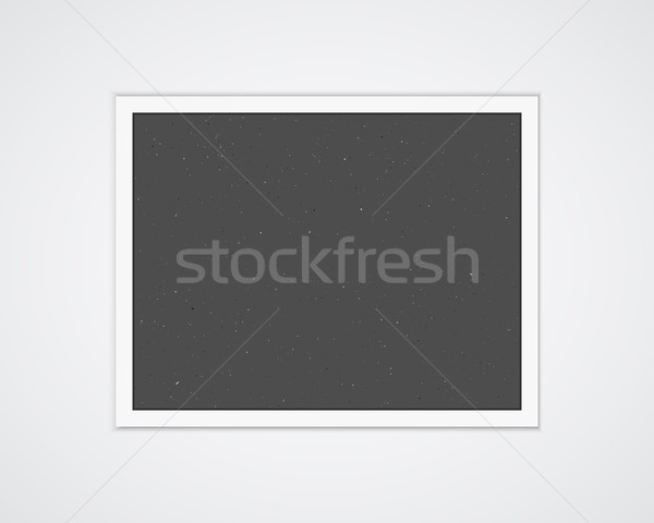 Formátum papír terv vektor szöveg képkeret Stock fotó © JeksonGraphics
