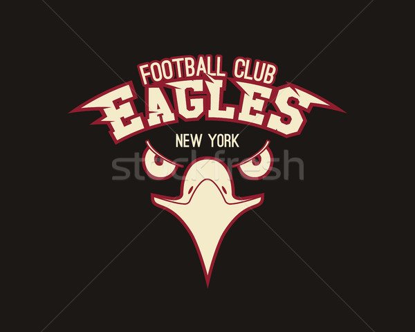 Aigle sport graphique élégant design [[stock_photo]] © JeksonGraphics