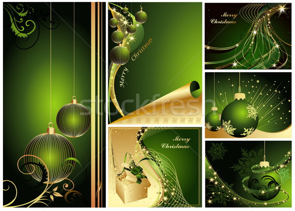 Merry Christmas and Happy New Year collection Stock photo © jelen80