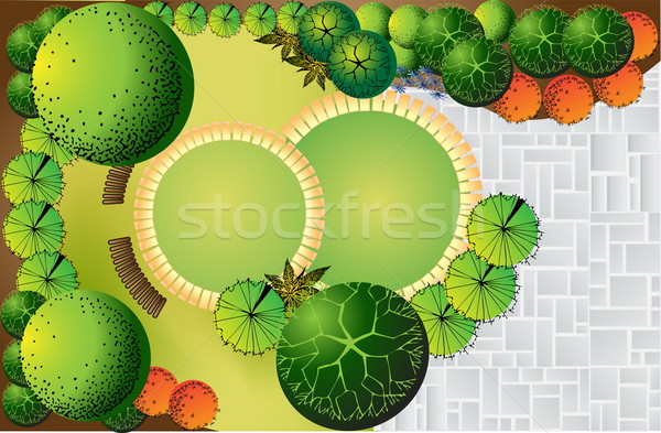  Landscape  Plan  Stock photo © jelen80