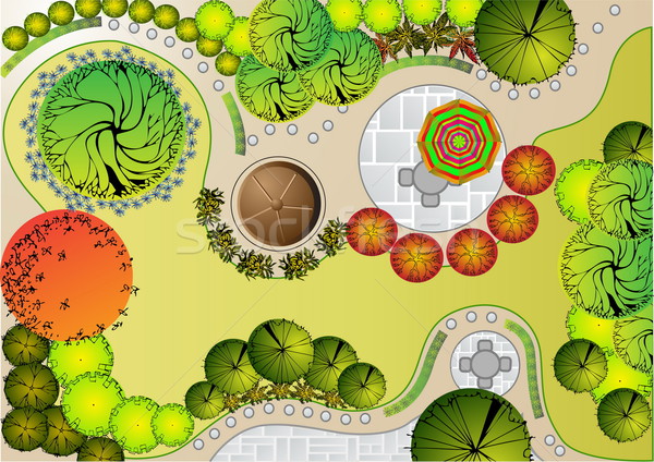  Landscape  Plan  Stock photo © jelen80