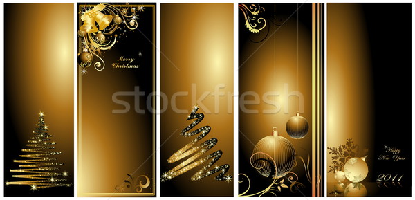 Merry Christmas and Happy New Year collection Stock photo © jelen80