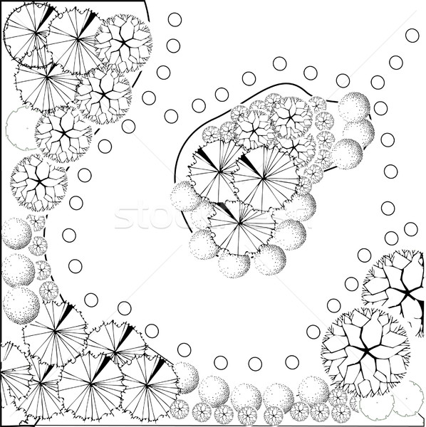 Plan of Landscape  Stock photo © jelen80