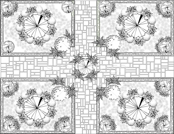Garden plan Stock photo © jelen80