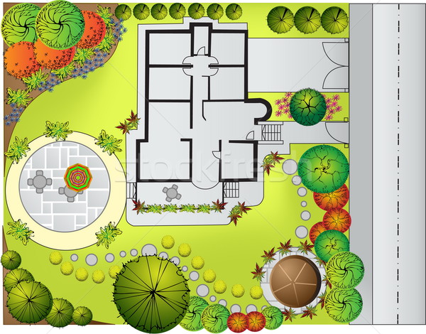  Landscape  Plan  Stock photo © jelen80