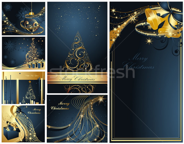 Merry Christmas and Happy New Year collection Stock photo © jelen80