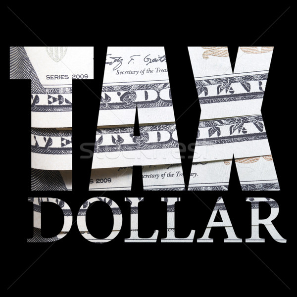 Adó pénz adózás valuta terv részlet Stock fotó © jeremynathan