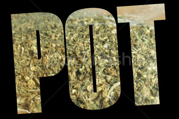 Médicos marihuana malezas grunge detalle resumen Foto stock © jeremynathan