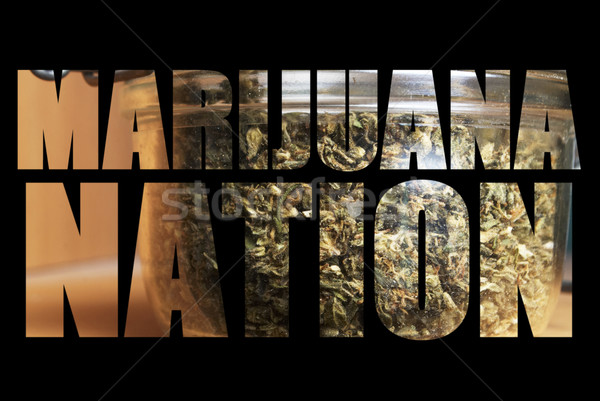 Medici marijuana weed grunge dettaglio abstract Foto d'archivio © jeremynathan
