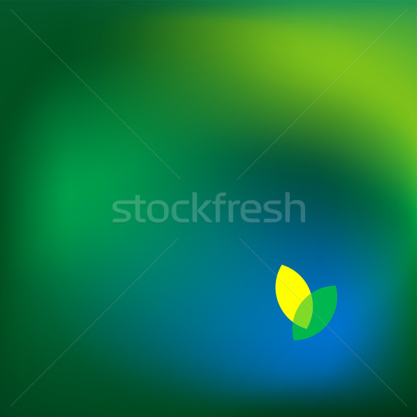 Abstract verde bella vettore offuscata business Foto d'archivio © jet