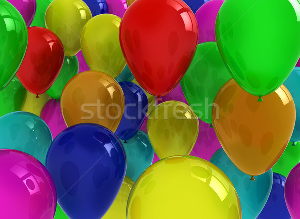 Colorful balloons  Stock photo © jezper